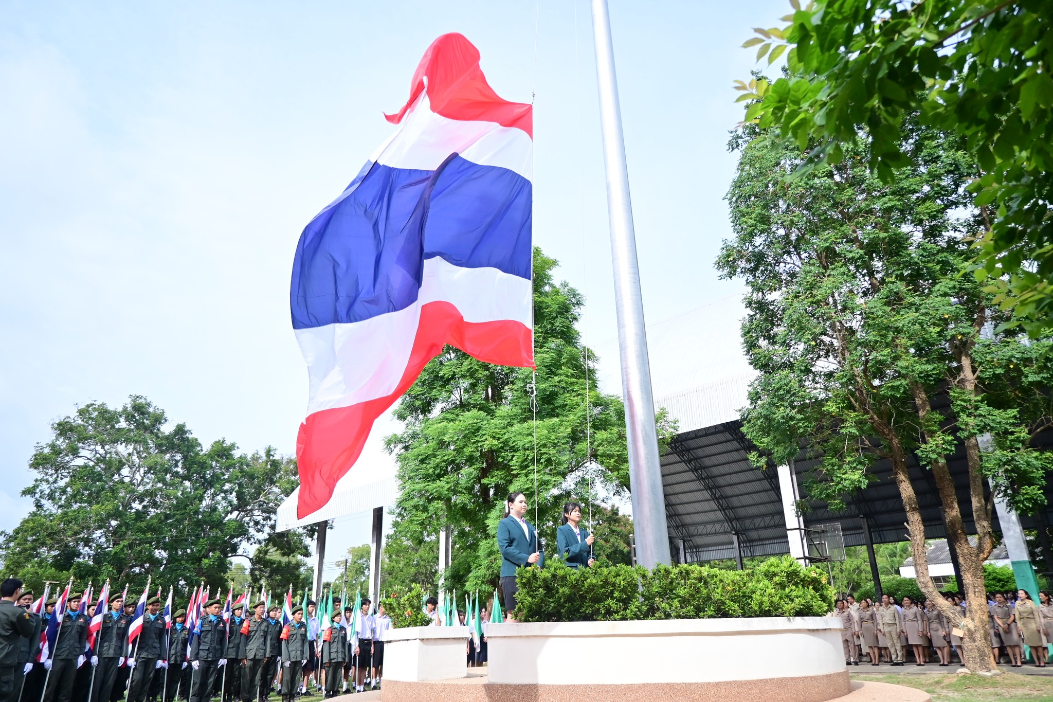 วันที่ 18 พฤษภาคม 2569 โรงเรียนสตึกจัดกิจกรรมเทิดไท้ไตรรงค์ มั่นคงรักชาติ ประกาศเกียรติวนาลัย และเปิดภาคเรียนที่1 ปีการศึกษา2569